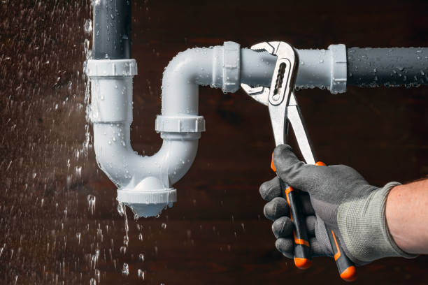 Professional Plumbing technician working in Columbia, NJ